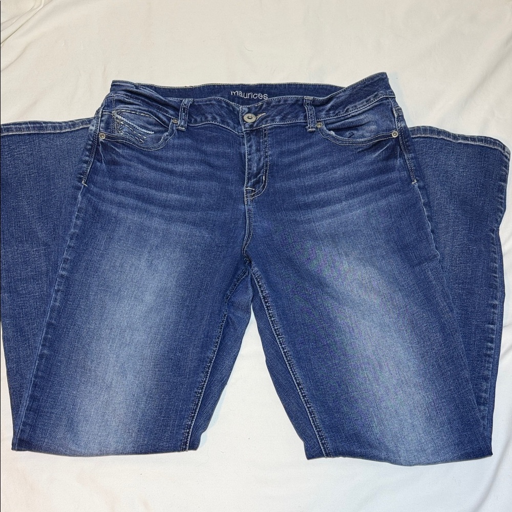 Maurices Women's Classic Indigo Straight Leg Jeans